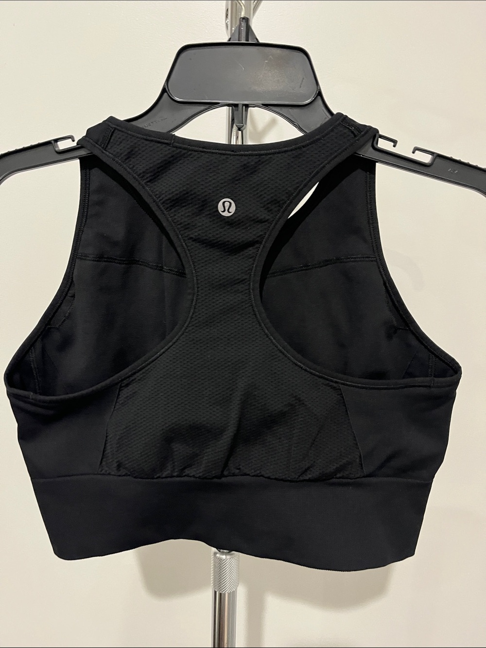 lululemon athletica Black Racerback Workout Sports Bra